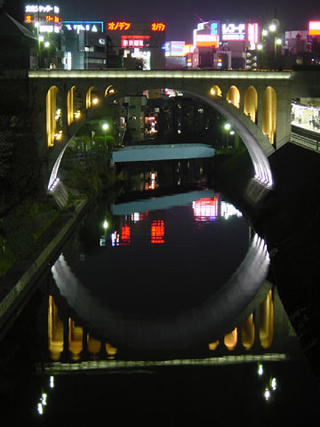 御茶ノ水橋からみた夜景