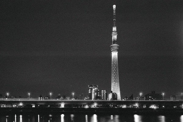 Tokyo Sky Tree and Metropolitan Expressway , Tokyo , Japan