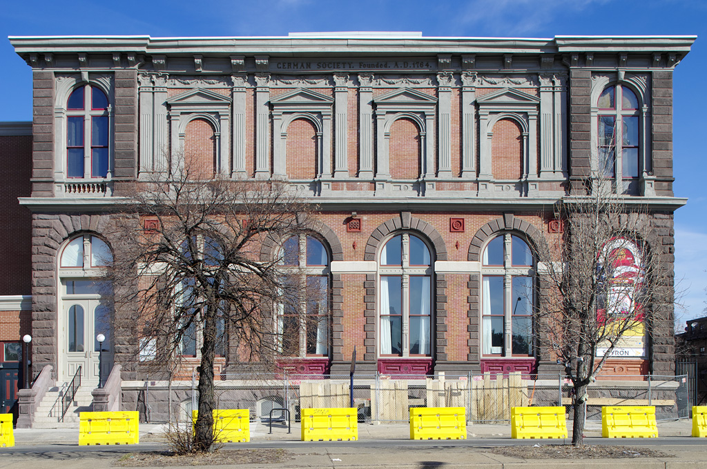 The German Society Building, Spring Garden Street, Philadelphia, PA, US